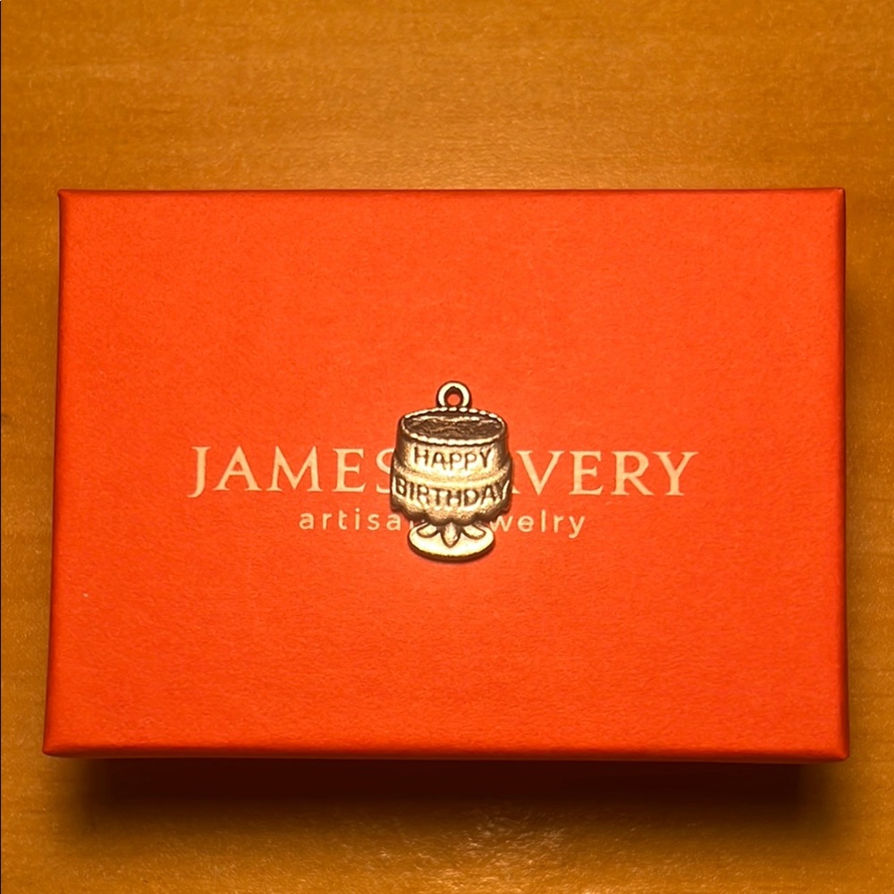 James Avery Tiny Birthday Cake Charm